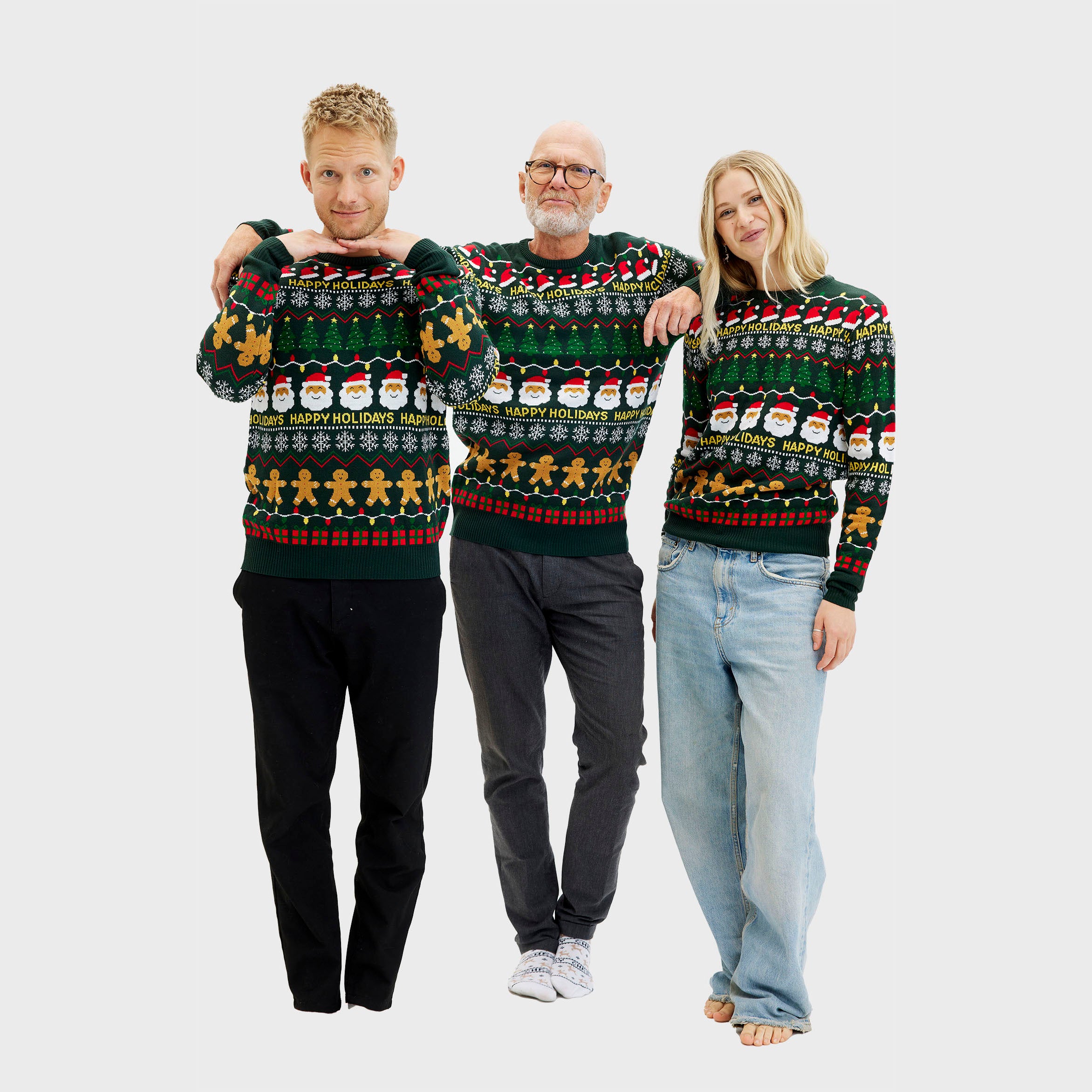 Christmas Sweater with a Vibe - Herre