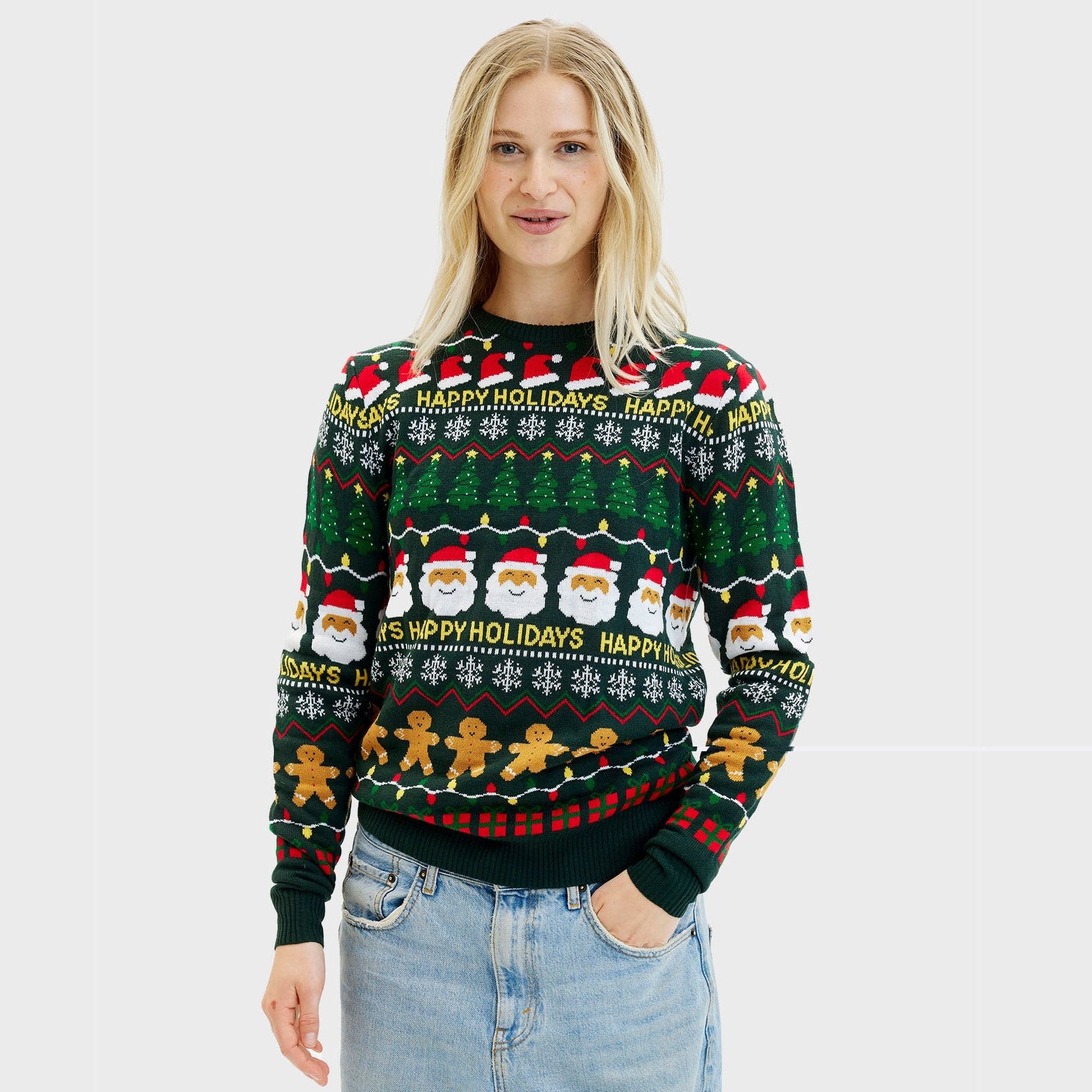 Christmas Sweater with a Vibe - Dame