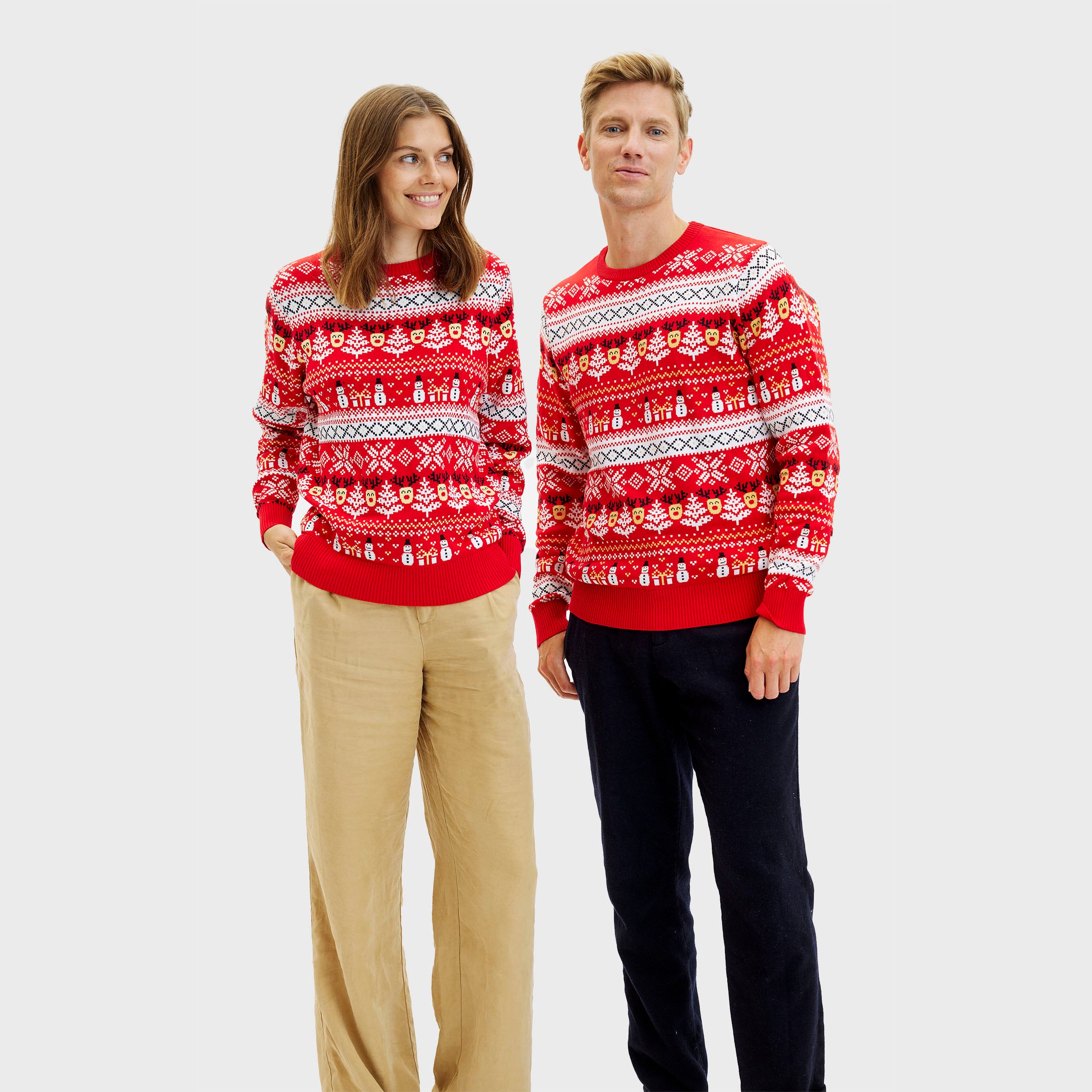 The Reinstyle Sweater Rød til dame
