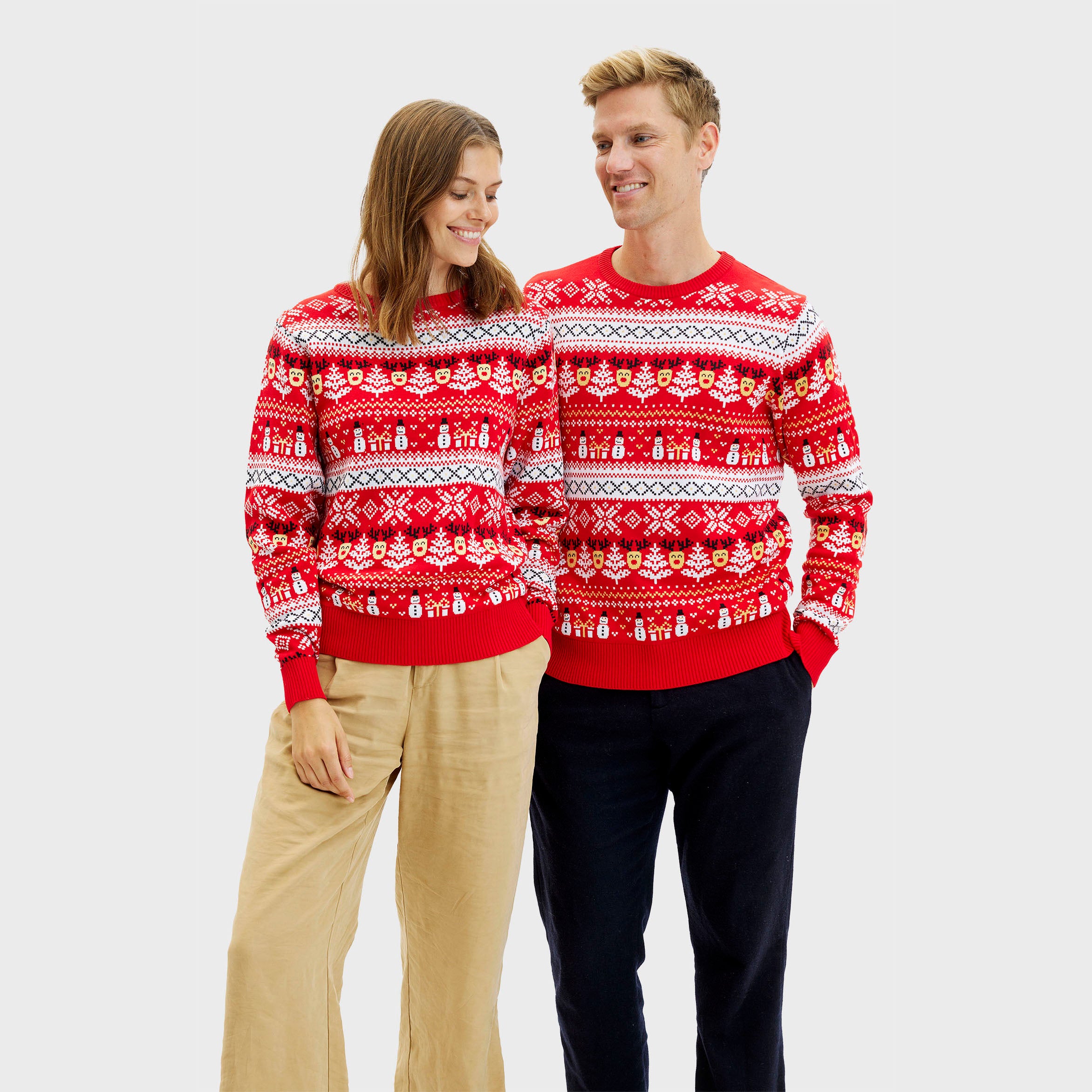 The Reinstyle Sweater Rød til herre