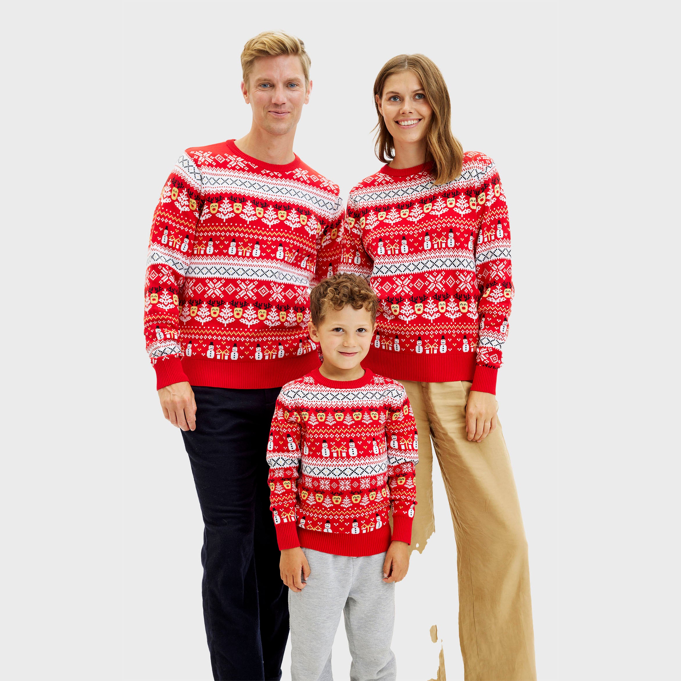 The Reinstyle Sweater Red til børn
