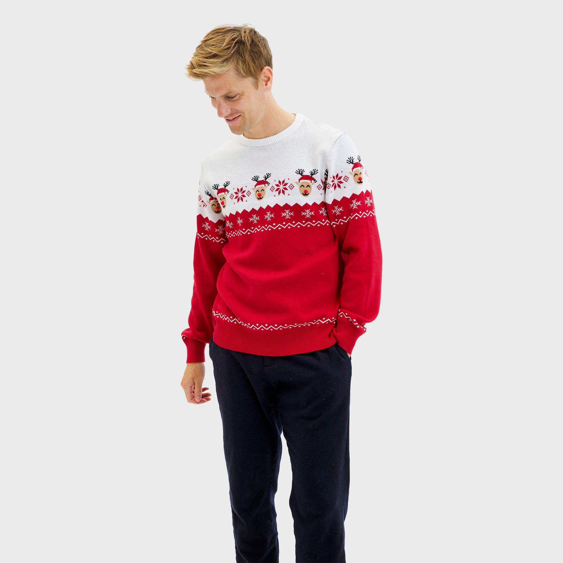 Den bedårende julesweater - Herre