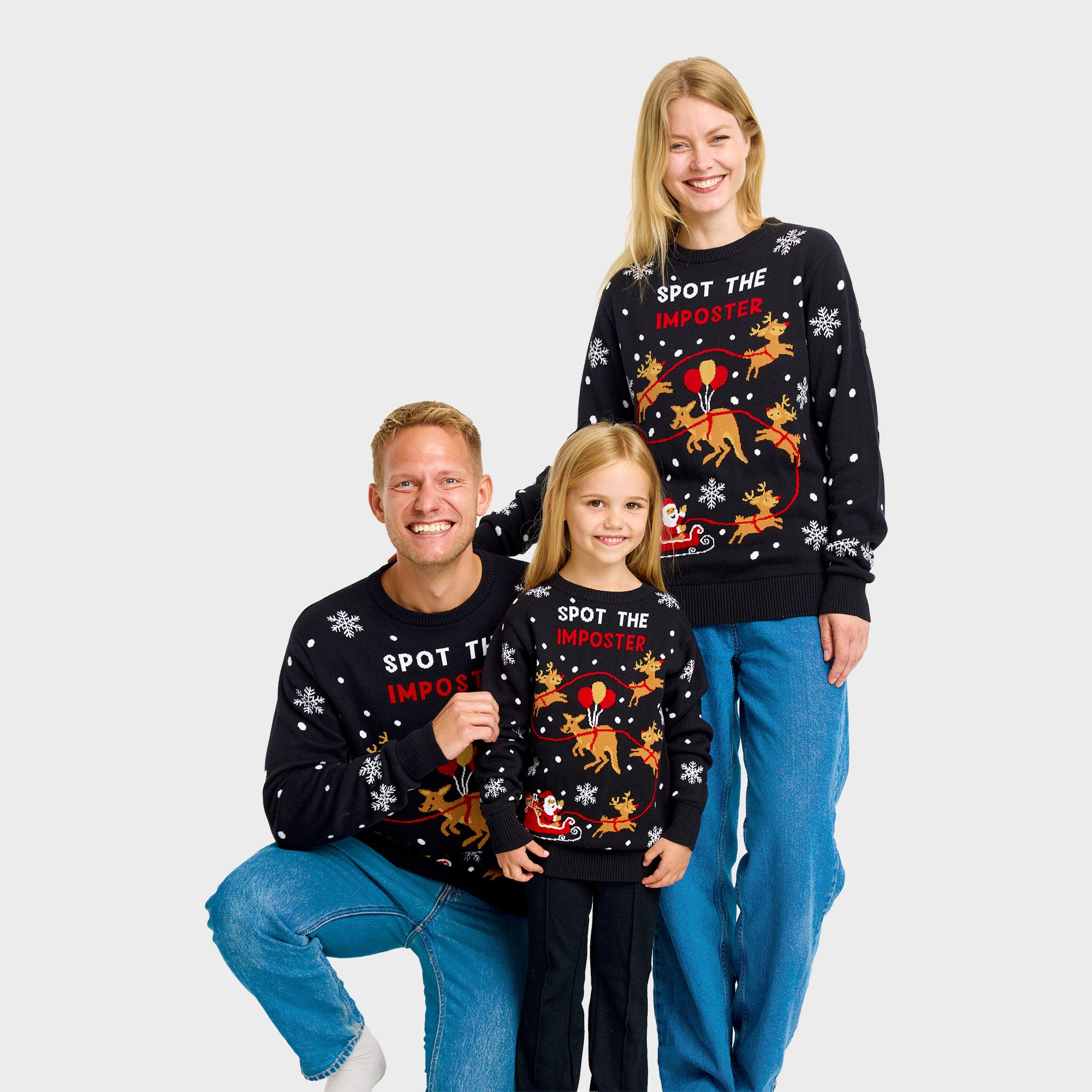 Imposter julesweater - Herre.