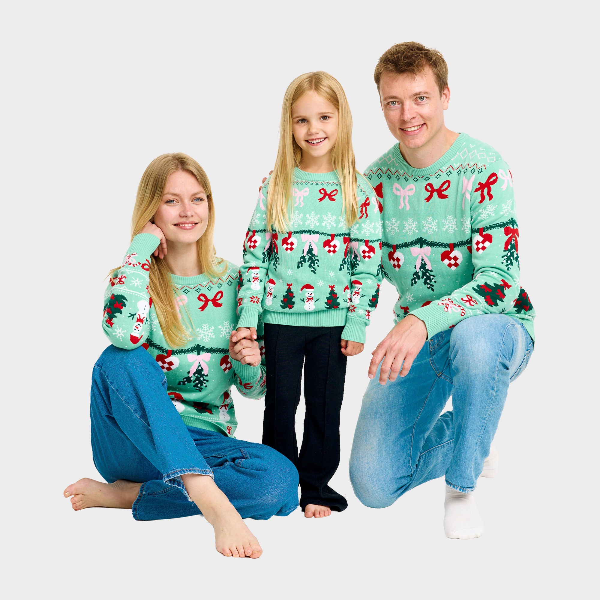 Den sløjfede julesweater - Barn.
