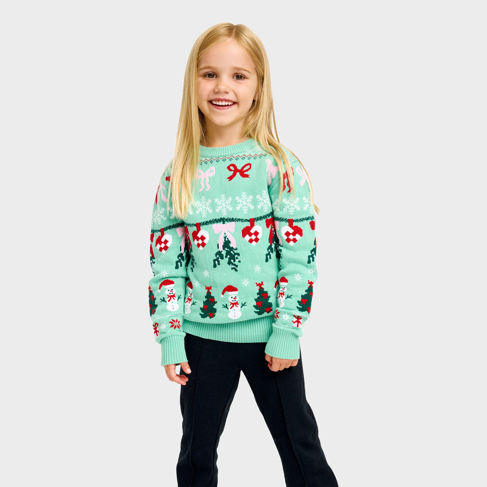 Den sløjfede julesweater - Barn.