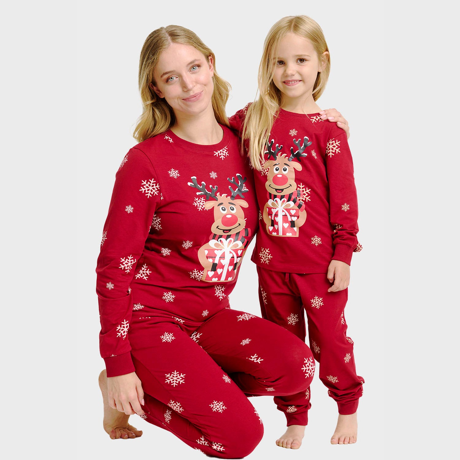Rudolfs Cute Pyjamas Rød til børn
