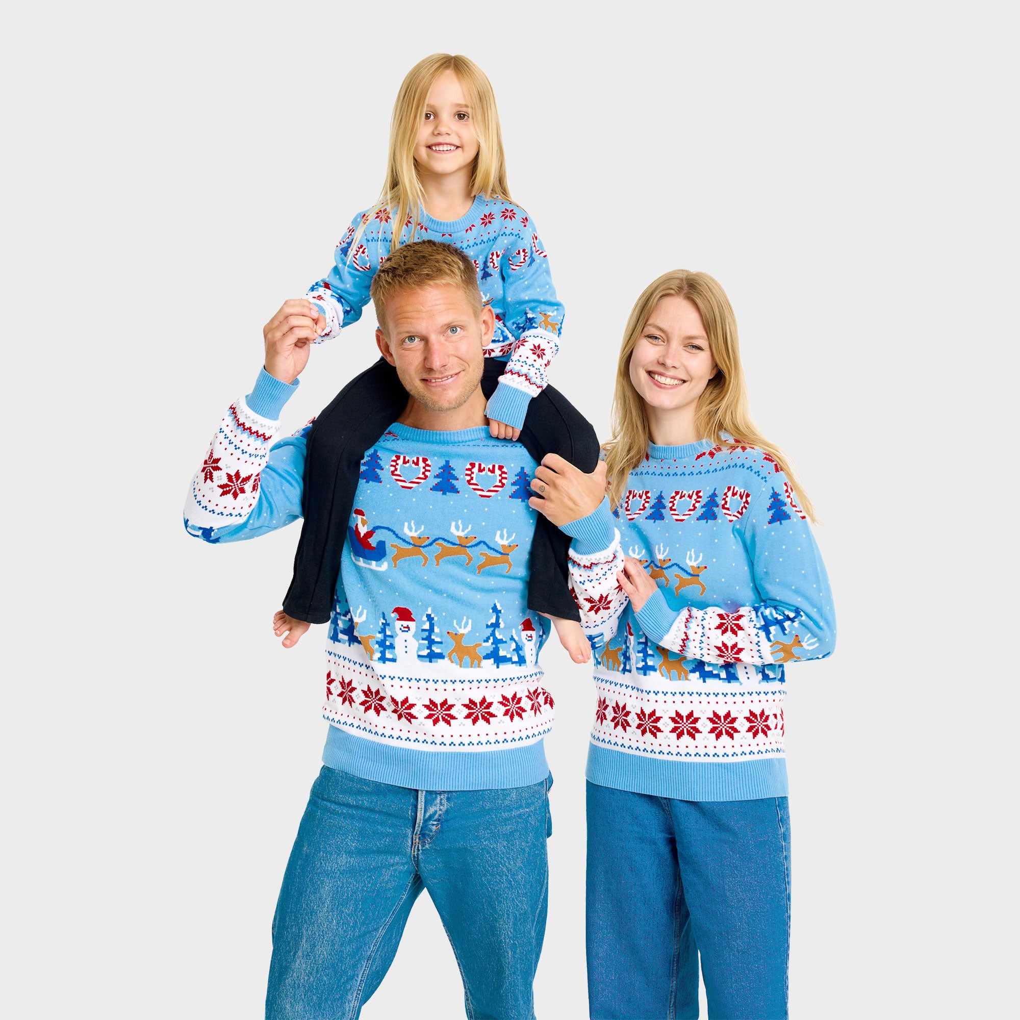 Christmas wonderland julesweater - Herre.
