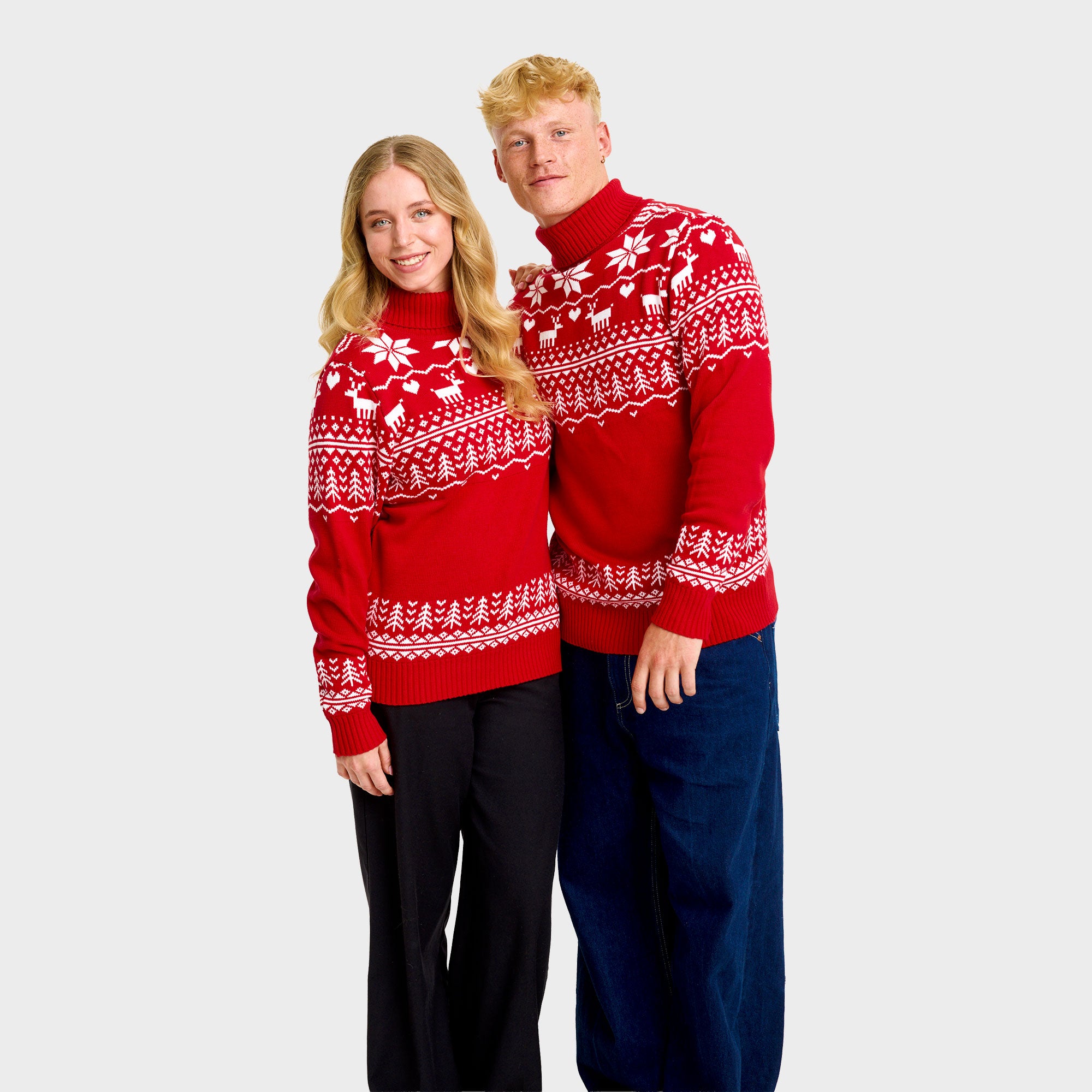 The greenlandish juleturtleneck - Herre.