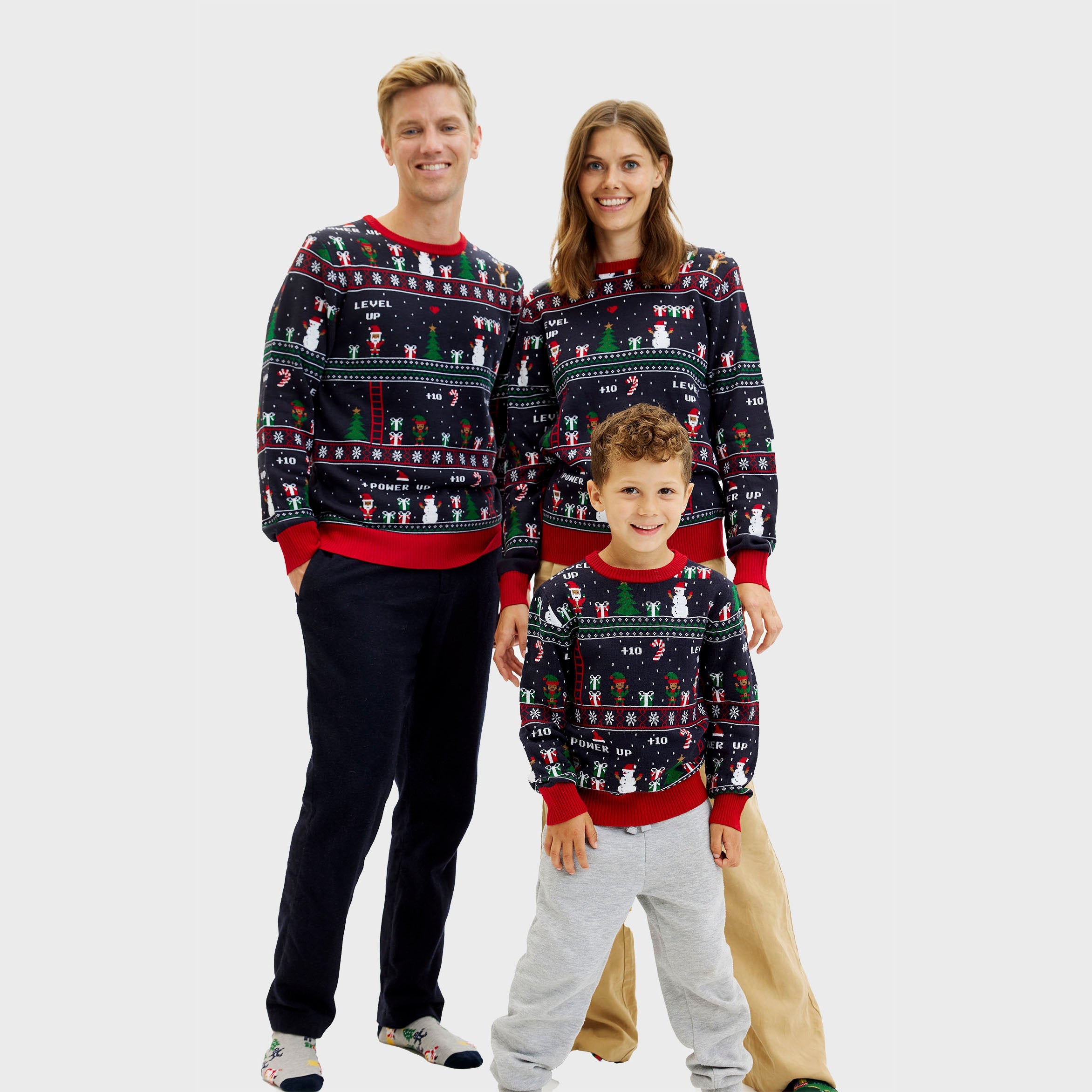 Vintage gamer julesweater - Barn