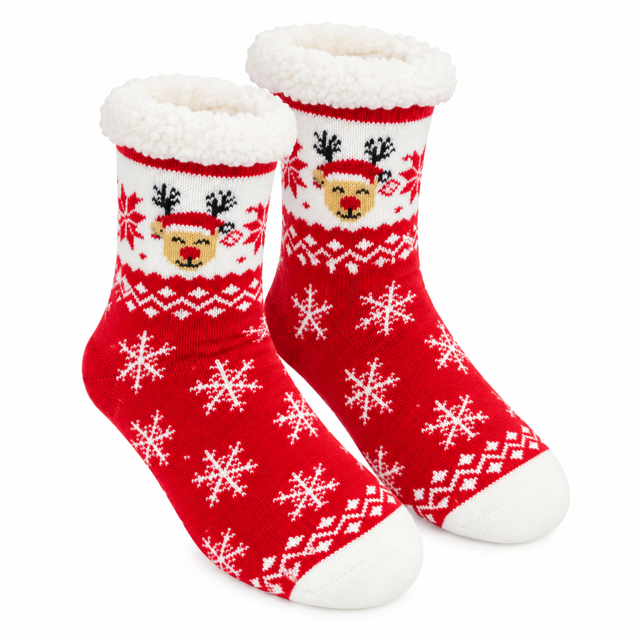 Elegante rensdyr julesokker