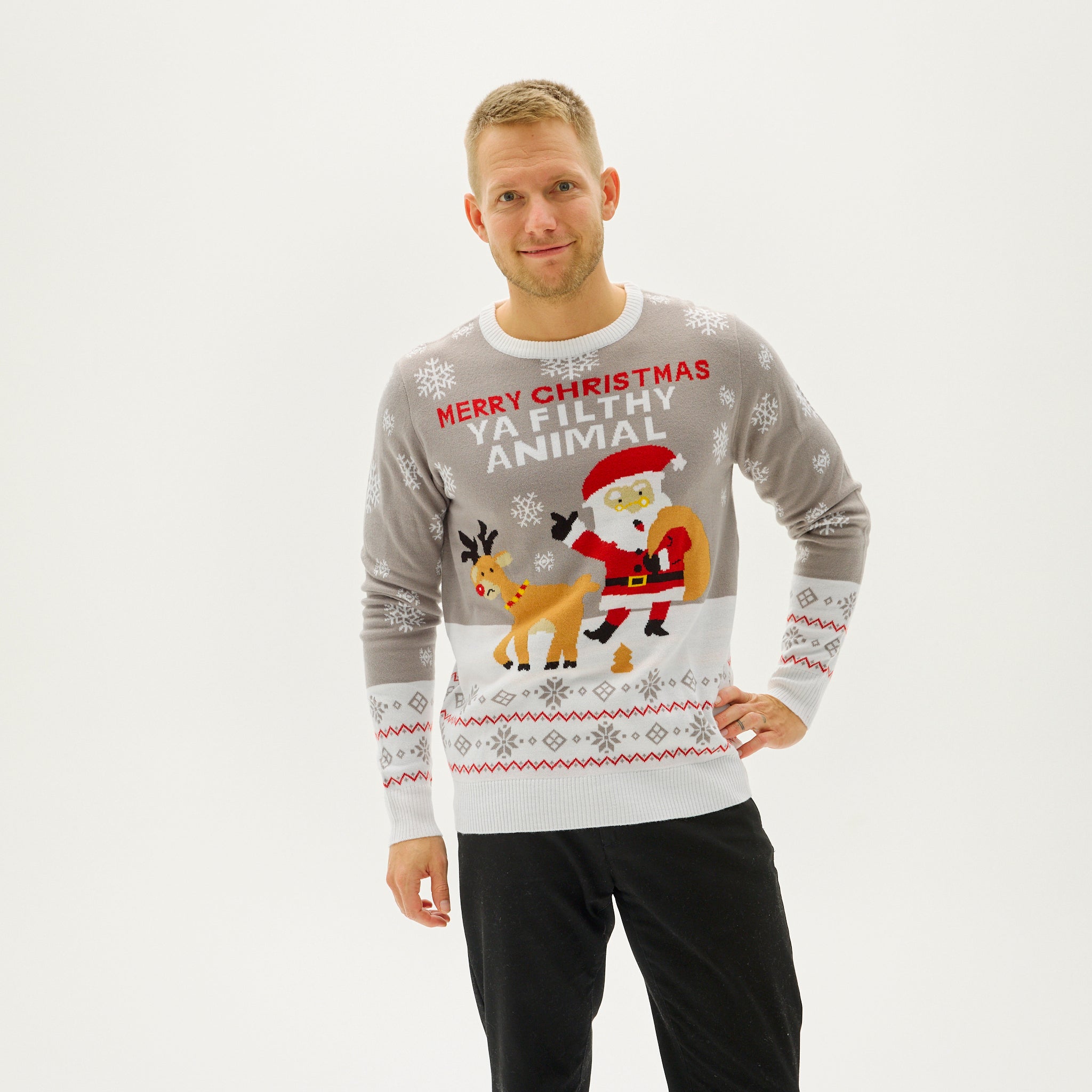 Ya Filthy Animal Sweater - Herre