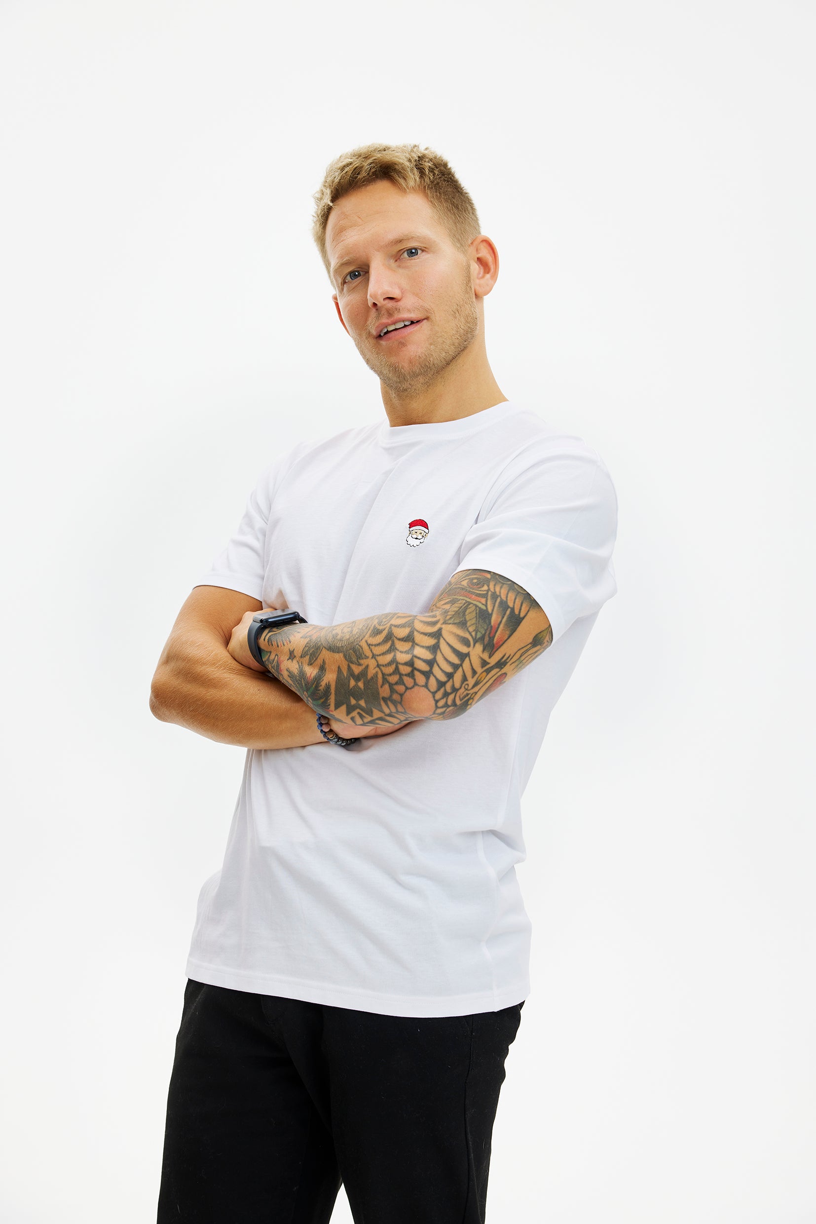 The Santa Claus T-shirt white