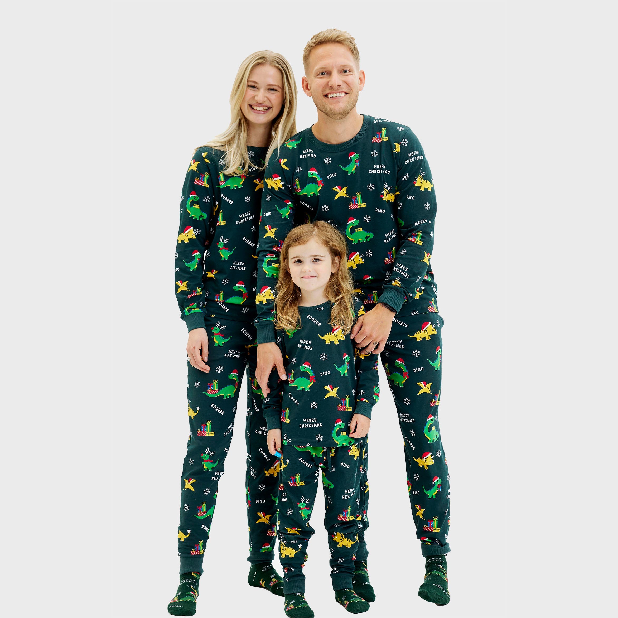 Dino julepyjamas - Herre.