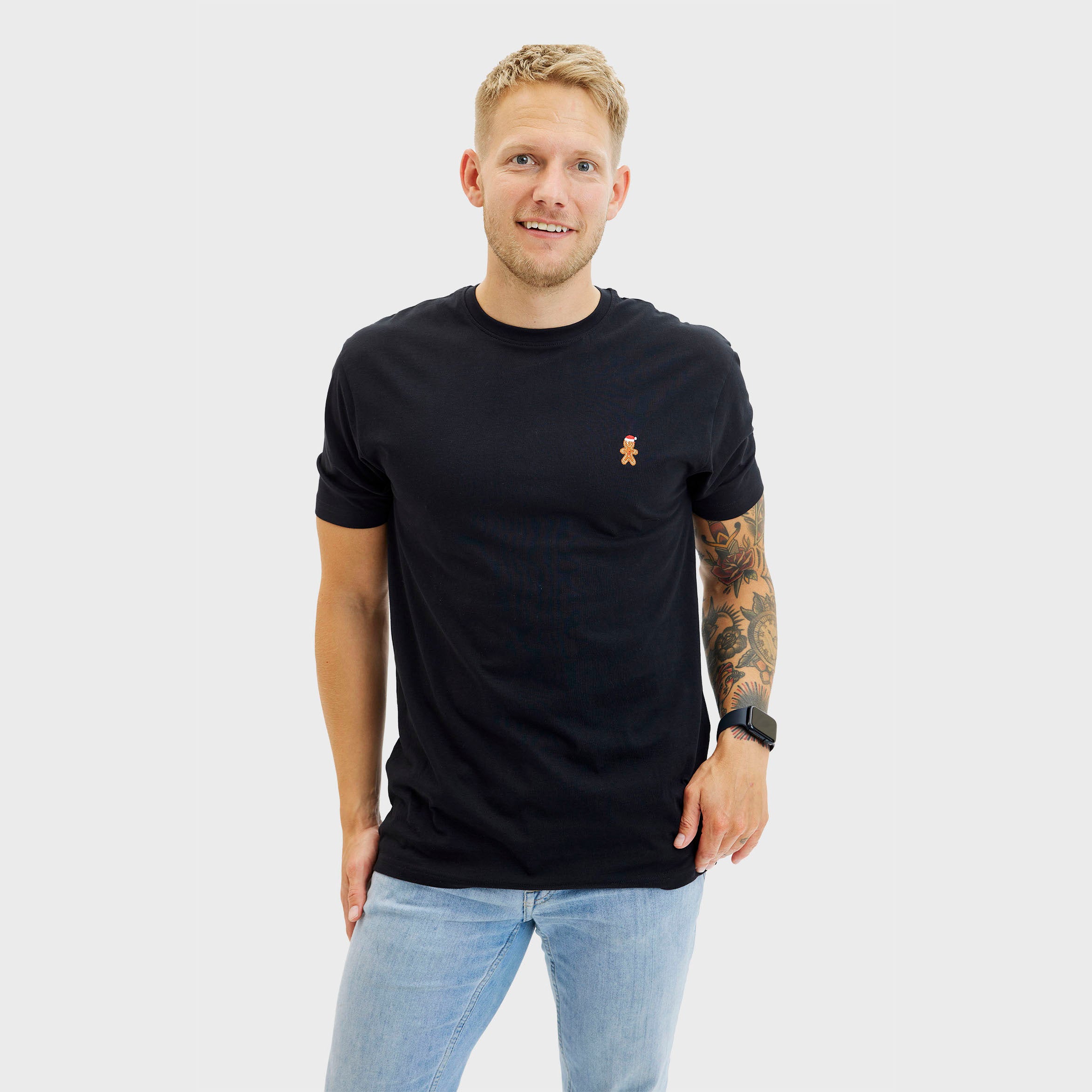 The Christmas cookie t-shirt black