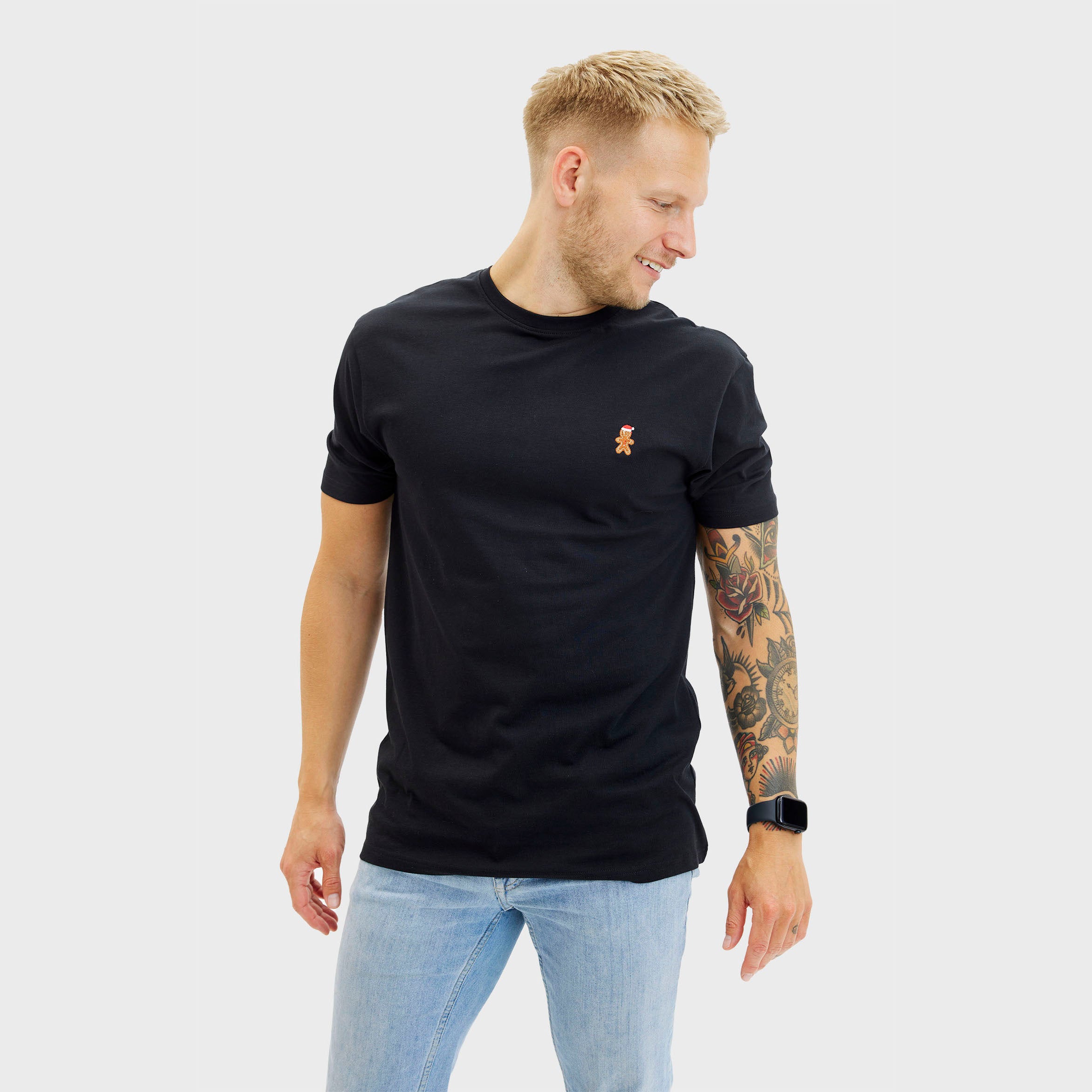 The Christmas cookie t-shirt black