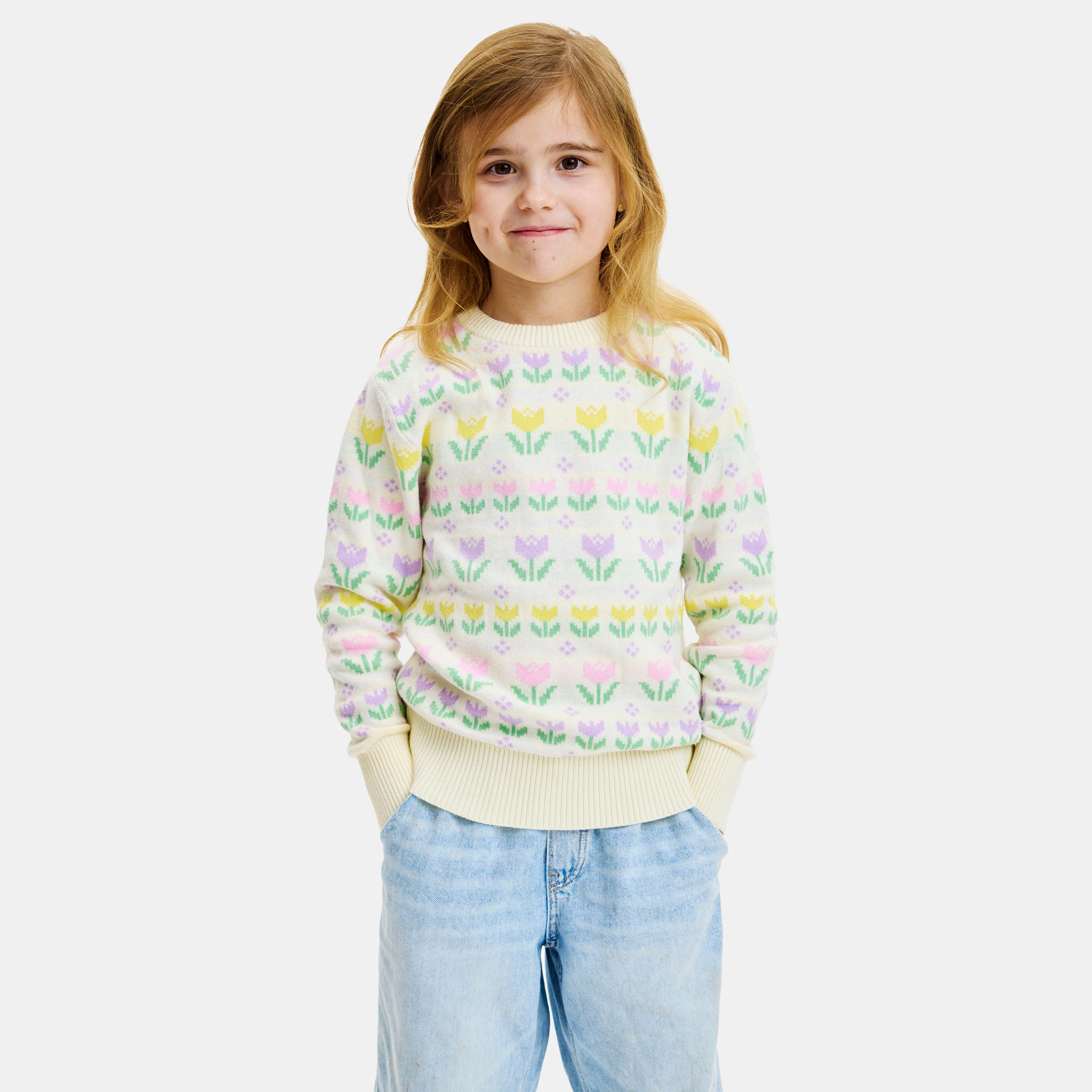 Påskeliljens påskesweater - Barn