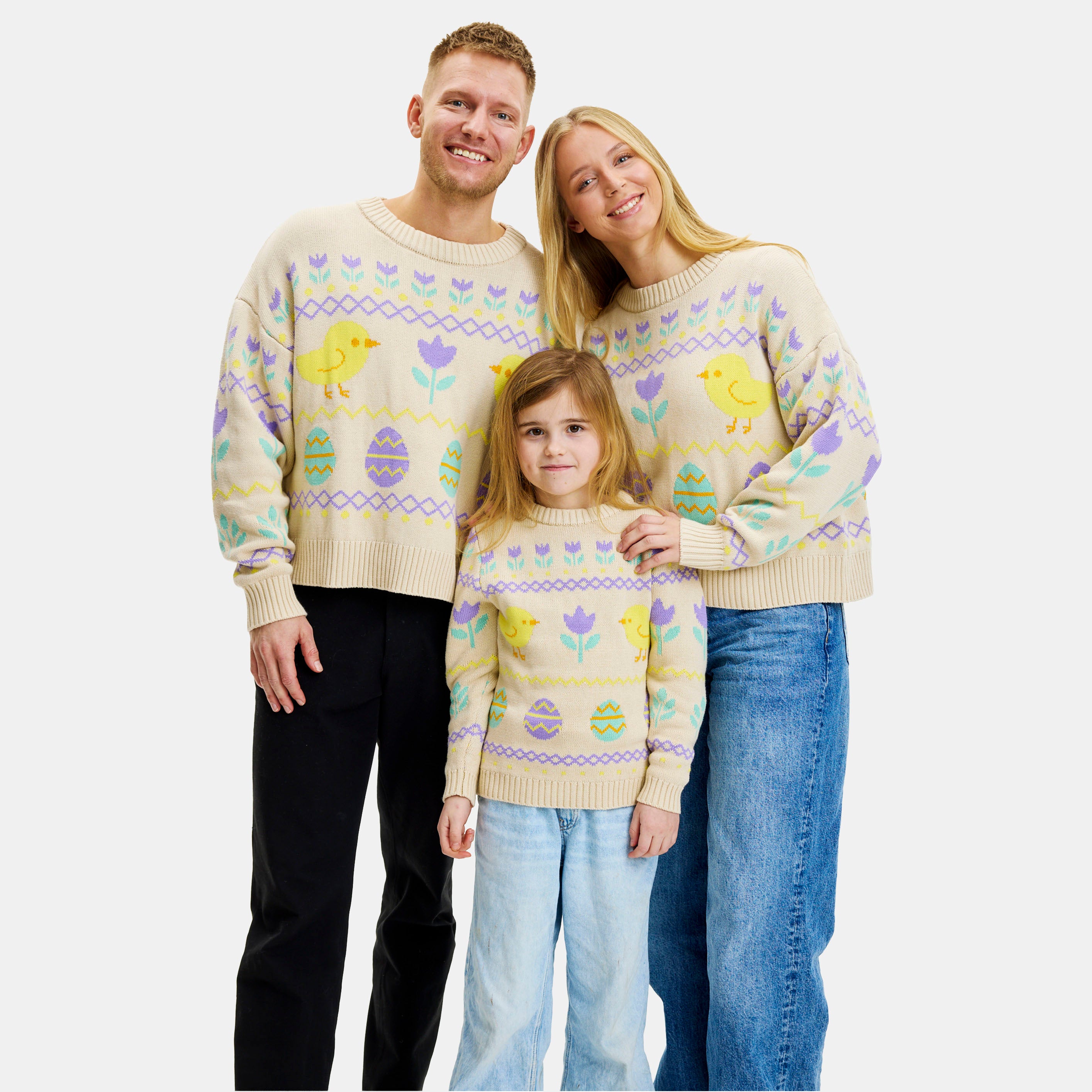 Den hyggelige påskesweater - Dame