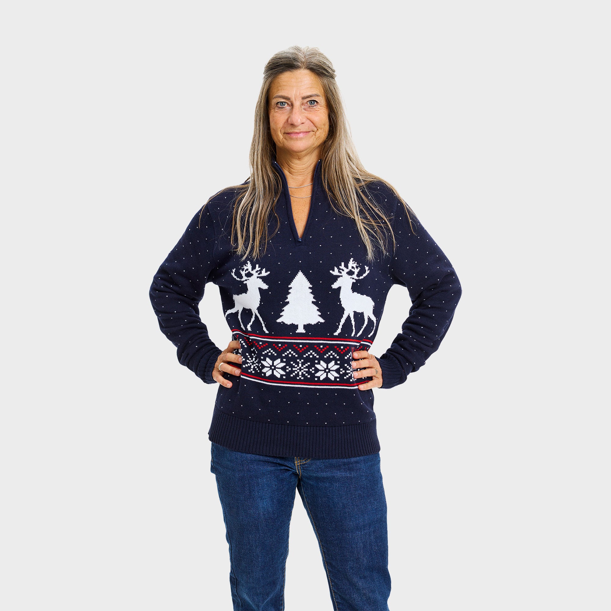 Vinter Half zip - Dame.